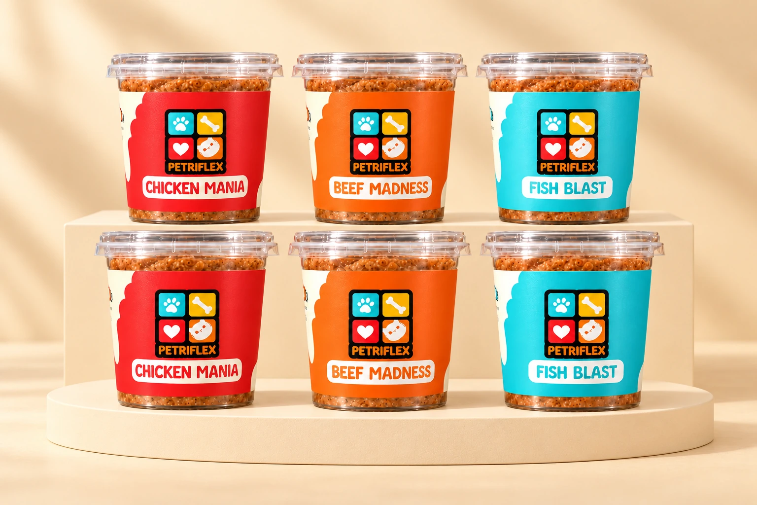Regular Pack with six meal tubs