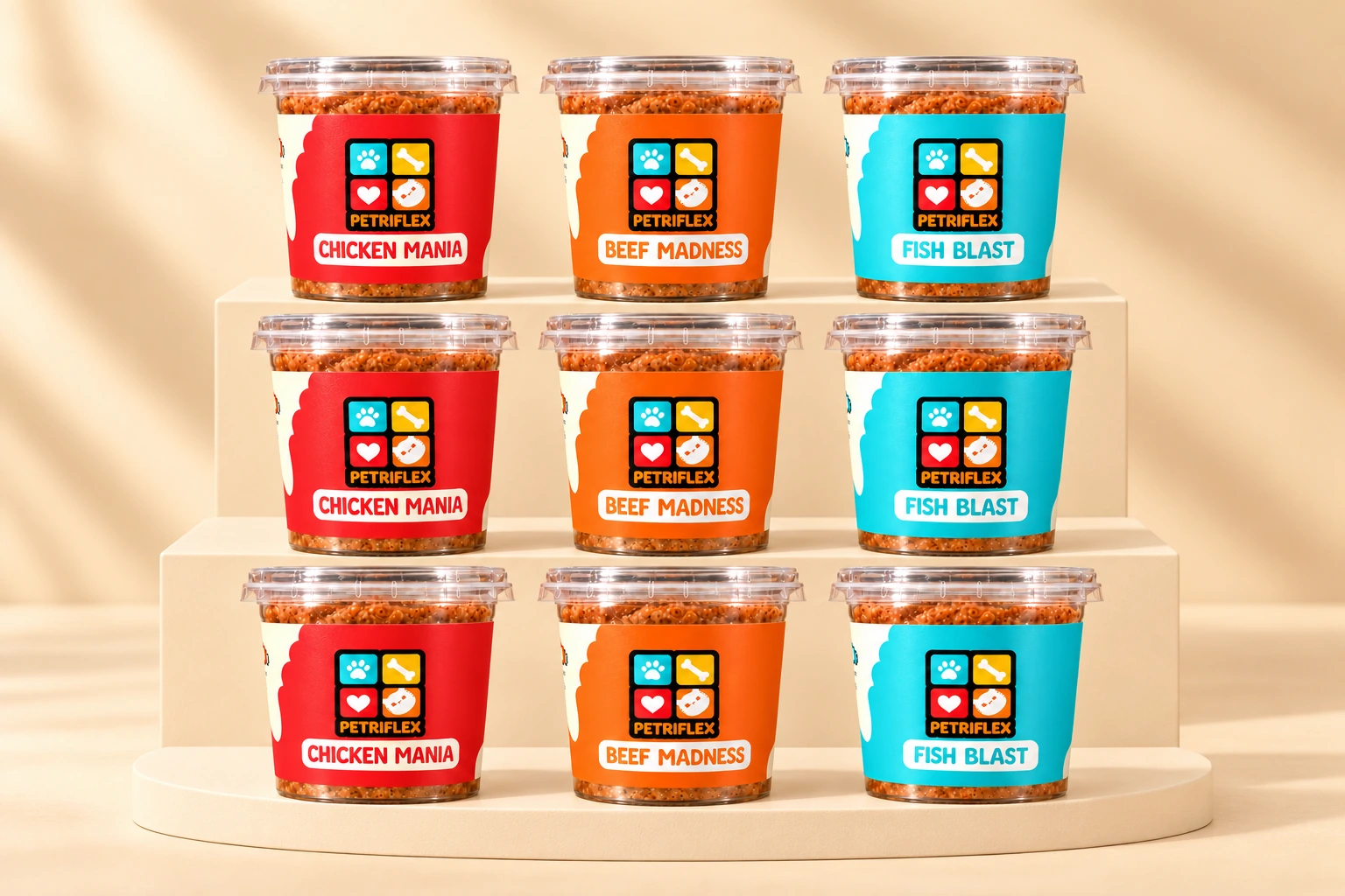 Value Pack with nine meal tubs
